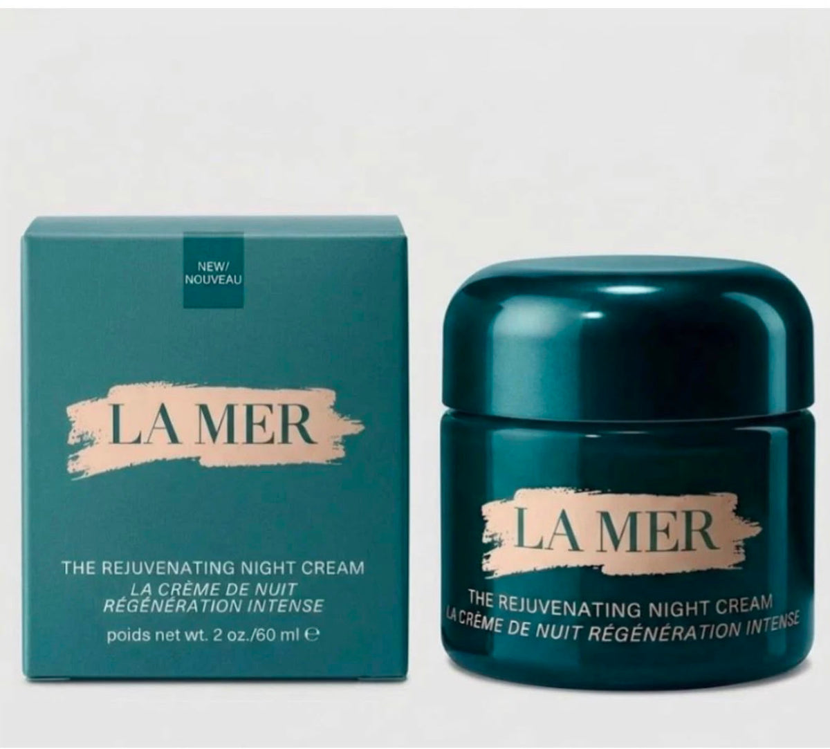La Mer The Rejuvenating Night Cream | Intensive Overnight Moisturizer | 60ml / 2 oz