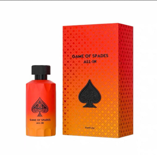 Jo Milano Game of Spades All-In Parfum Spray | Luxury Unisex Fragrance | 100ml / 3.4 fl oz