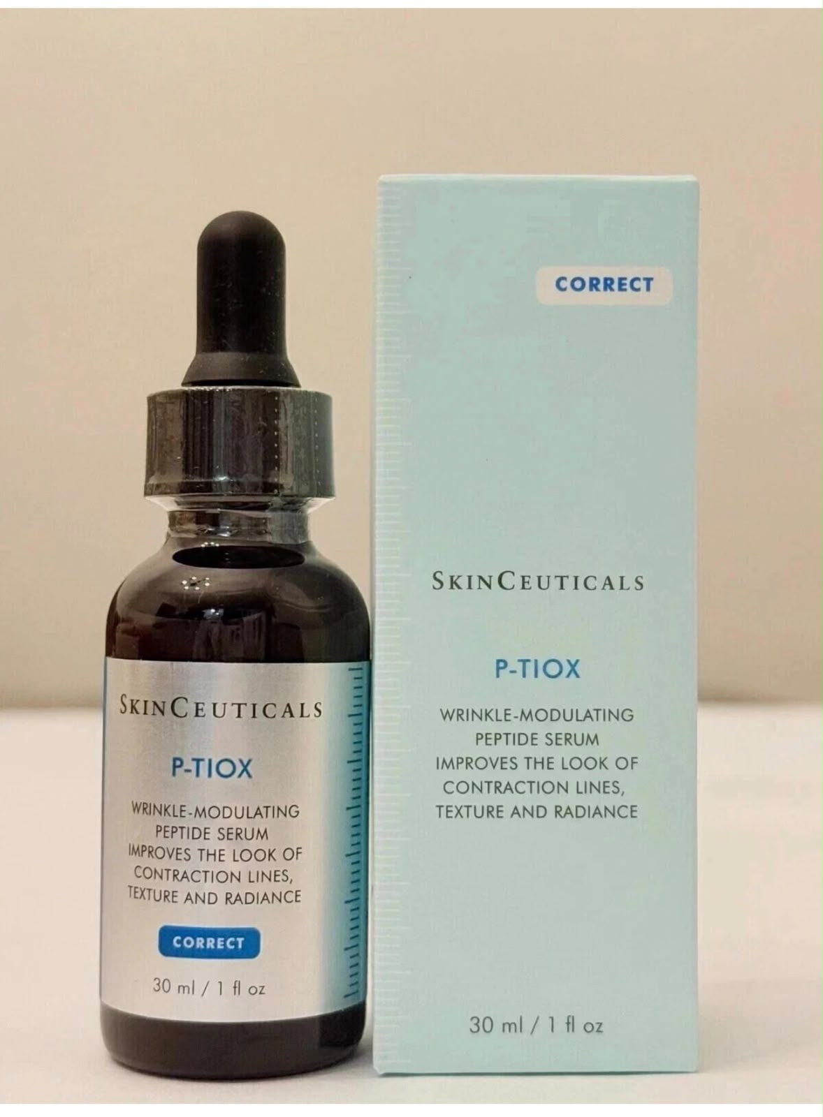 SkinCeuticals P-TIOX Wrinkle-Modulating Peptide Serum | Anti-Aging Face Serum | 30ml / 1 fl oz