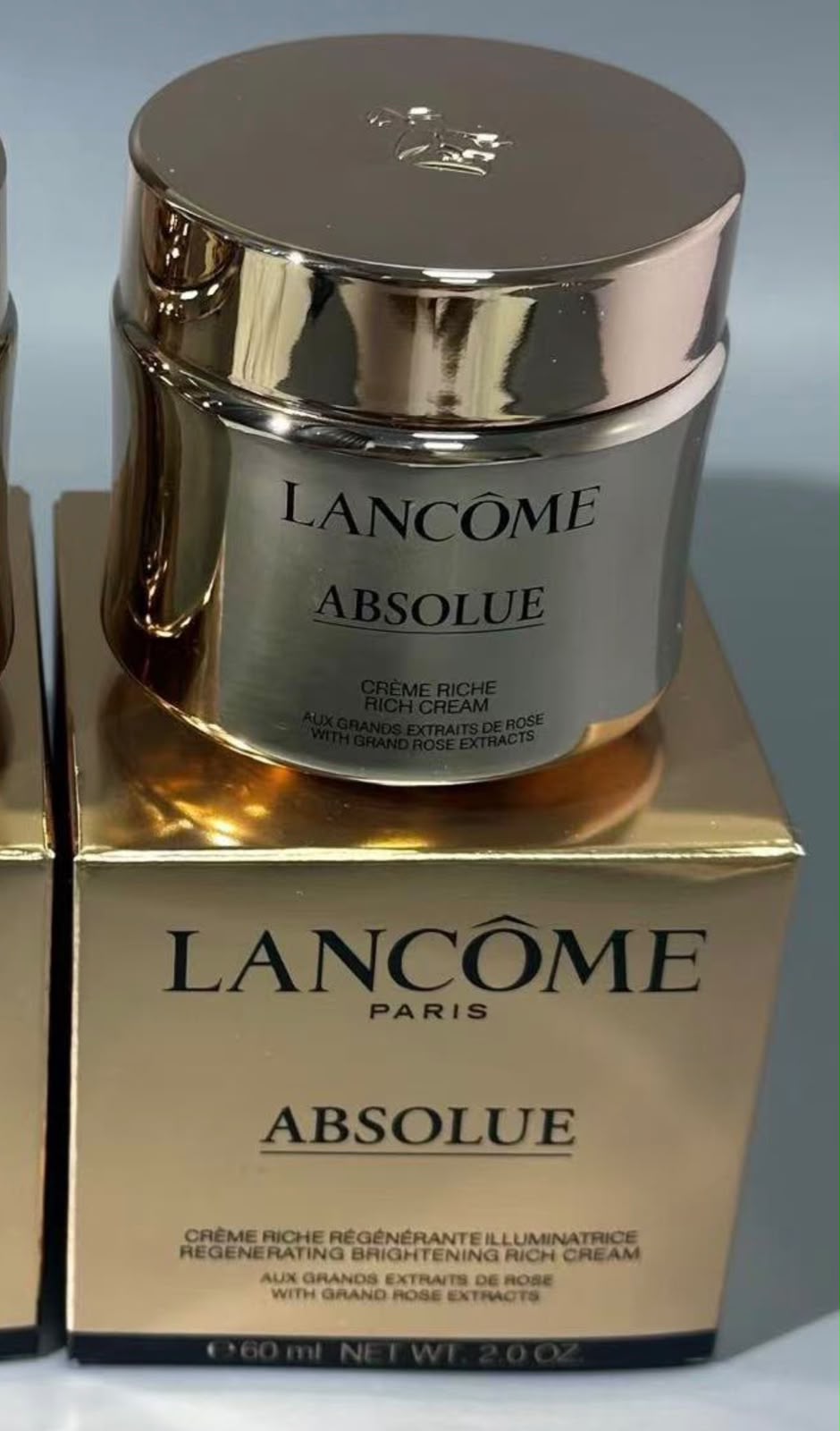 Lancôme Absolue Regenerating Brightening Rich Cream with Grand Rose Extracts | 60ml / 2.0 oz