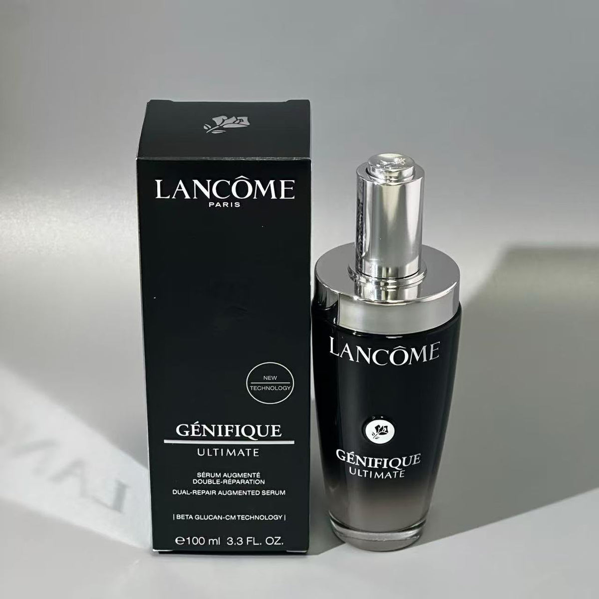Lancôme Génifique Ultimate Dual-Repair Augmented Serum | Beta Glucan-CM Technology | 100ml / 3.3 fl oz